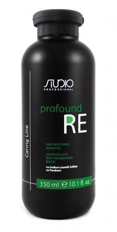 KAPOUS, STUDIO, CARING LINE, Шампунь для восстановления волос Profound Re, 350 мл