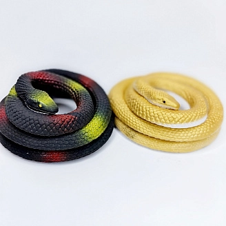 PROFZAL, Игрушка змея, резиновая, 88 см, 8 цв, 2489-5