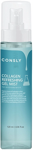 CONSLY, Гель - мист для лица освежающий с коллагеном, 120 мл