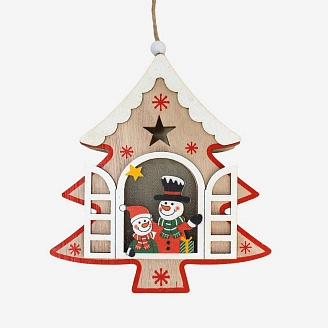 PROFZAL, Новогодний декор с подсветкой (14*2,5),  929-37/3