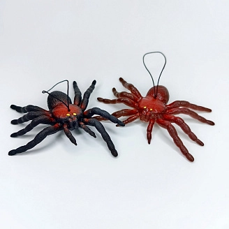 PROFZAL, Игрушка паук, резиновый, 6 цв, 2489-8