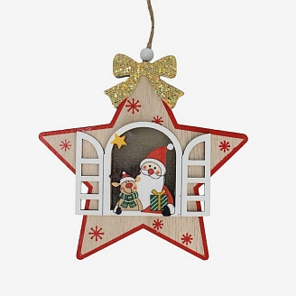 PROFZAL, Новогодний декор с подсветкой (14,5*2,5), 929-38/2