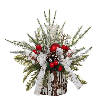 PROFZAL, Новогодняя композиция, 37 см, ID08283/6013-22