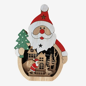 PROFZAL, Новогодний декор с подсветкой (15,5*3,5), 929-49/1