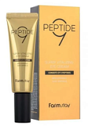 FARMSTAY, Омолаживающий крем для области вокруг глаз с комплексом из 9 пептидов, 50мл