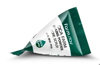 FARMSTAY, Скраб в пирамидках для очищения пор с центеллой азиатской, 7г