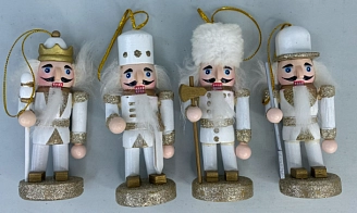 PROFZAL, Набор ёлочных украшений "Щелкунчик", 10 см, FZ-034 (1/4)