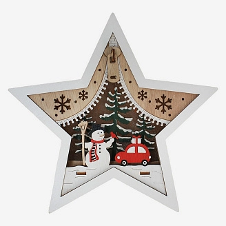 PROFZAL, Новогодний декор с подсветкой (22*4),  929-16/2