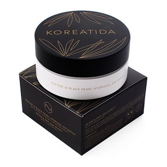KOREATIDA, Маска-патч для век гидрогелевая с пептидами и экстрактом жемчуга, 90 г