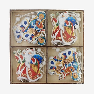 PROFZAL, Набор украшений на ёлку, 929-24