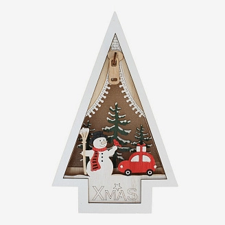 PROFZAL, Новогодний декор с подсветкой (22*4), 929-17/2