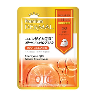 DERMAL, PREMIUM, Маска эссенция коллагеновая с коэнзимом Q10, 23 г