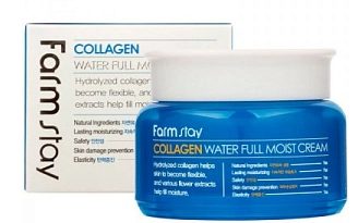 FARMSTAY, Крем для лица увлажняющий с коллагеном, 100 г 