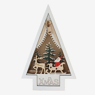 PROFZAL, Новогодний декор с подсветкой (22*4), 929-17/1