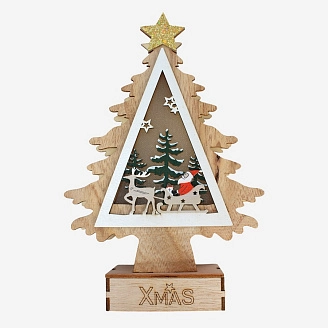 PROFZAL, Новогодний декор с подсветкой (24*3), 929-19/2