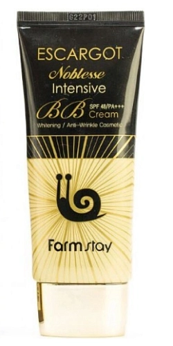 FARMSTAY, ББ  Антивозрастной крем для лица с муцином королевской улитки SPF 50+/PA+++, 50г
